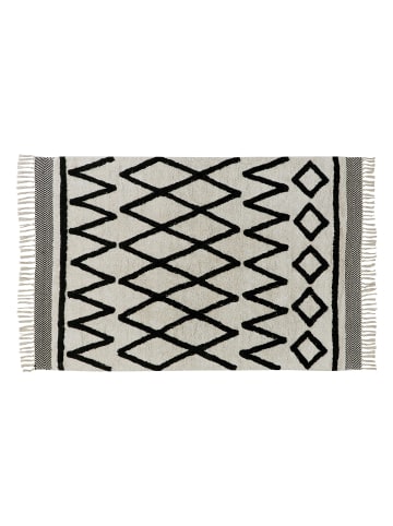ScandicLiving Teppich, Crossy, 100x160 cm, handgetuftete Baumwolle