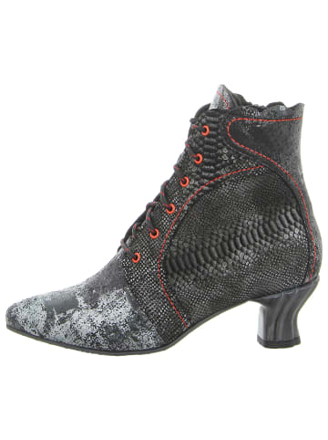 SIMEN Schnürstiefelette in grau