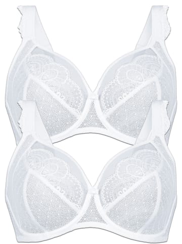 Anita 2er Pack Bügel BH Selma in Weiss Weiss