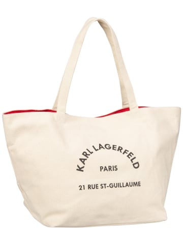 Karl Lagerfeld Shopper K/RSG Canvas in Natural