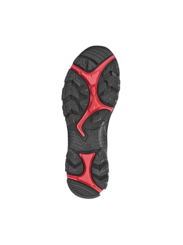 HAIX Sicherheitsschuhe Black Eagle Safety 54 mid in schwarz/rot in schwarz/rot