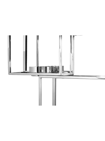 Fink Wanddekoration, Wandleuchter Ez-Travita silberfarben - (H) 54 cm