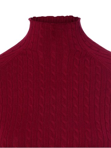 Marie Lund Strickpullover in himbeer - 0003