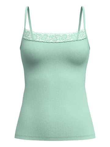 Calida Spaghetti-Top in soft green
