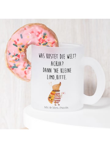 Mr. & Mrs. Panda Teetasse Nachtfalter Fähnchen mit Spruch in Transparent