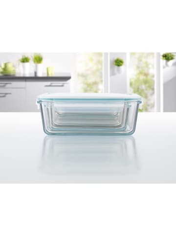 Gourmet Maxx Glas-Frischhaltedosen Klick-it 8-tlg. smaragd  grün