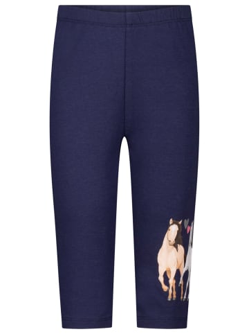 Salt and Pepper  Capri-Leggings in Marine