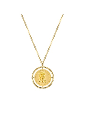 Glanzstücke München Halskette Sterling Silber in gelbgold