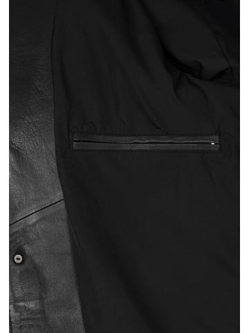 Felix Hardy Lederjacke in Schwarz