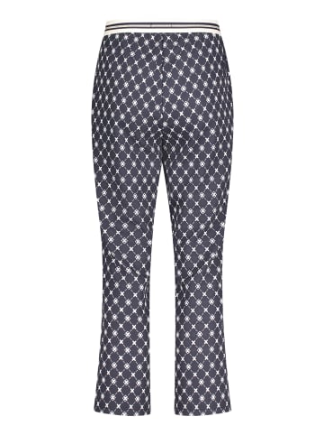 Betty Barclay Casual-Hose Slim Fit in Dunkelblau/Weiß