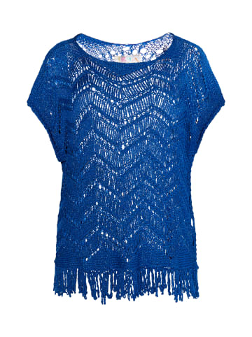 IZIA Damen Pullover in Blau Marine