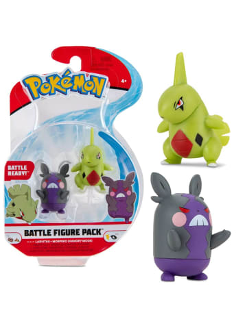 Pokémon Battle Figuren | Pokemon | Action Figur | Spiel-Figur in Larvitar & Morpeko