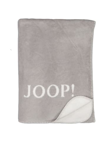 JOOP! JOOP! Wohndecken Uni-Doubleface graphit-rauch in graphit-rauch