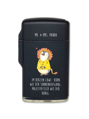 Mr. & Mrs. Panda zigarettenanzünder Löwe Astrologie mit Spruch in Schwarz