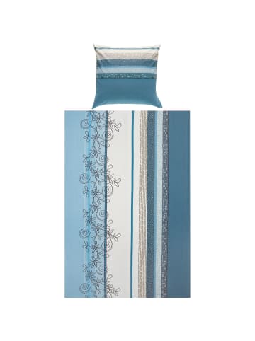 Erwin Müller Fein Biber Bettwäsche in hellblau