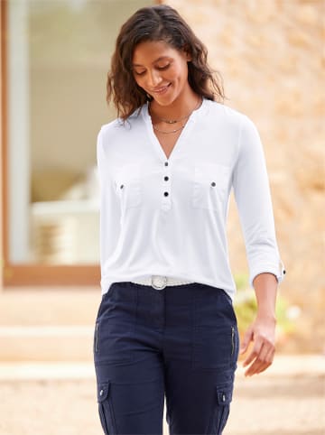 Heine Shirtbluse in weiß