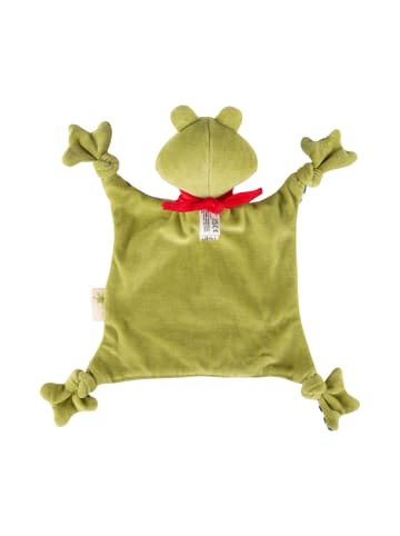 Sigikid Schnuffeltuch Natural Stripes Green Collection in grün