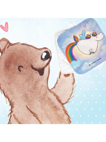 Mr. & Mrs. Panda Ofenhandschuh Einhorn Fliegendes Pferd Design o... in Weiß