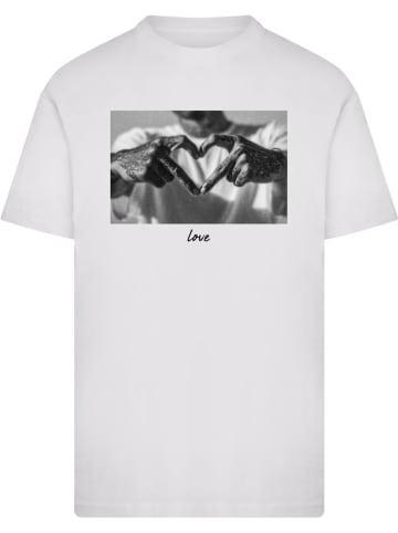 Mister Tee T-Shirt "Heart Sign Tee" in Weiß