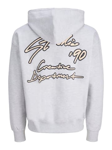 Jack & Jones Kapuzenpullover in Bright White