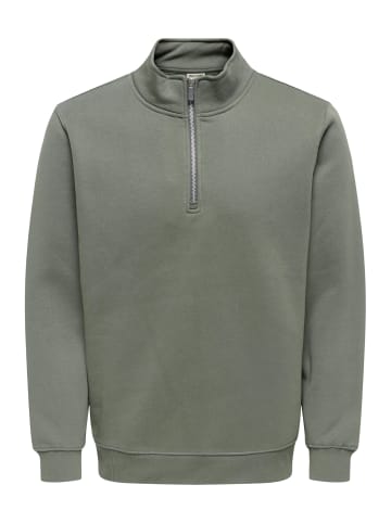 ONLY & SONS Sweatshirt Connor in Castor gray