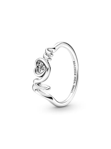 Pandora Sterling Silber Ring Weite 52