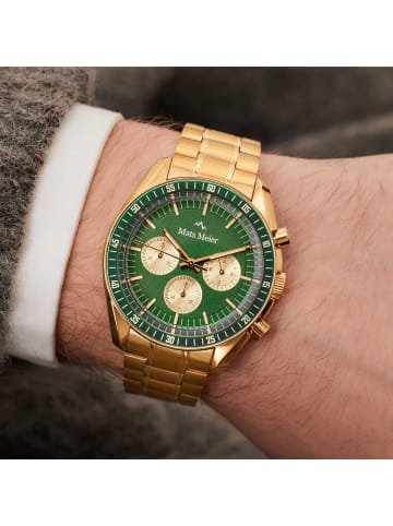 Mats Meier Chronograph Arosa racing in Gold