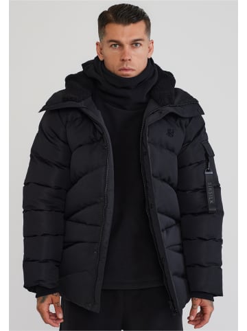 SikSilk Parka in black