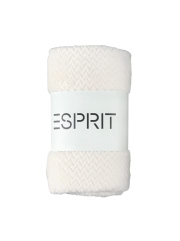 ESPRIT Wohndecke Set COMFY-2 in Weiß