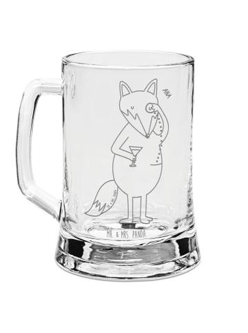 Mr. & Mrs. Panda Krug Fuchs Lord ohne Spruch in Transparent