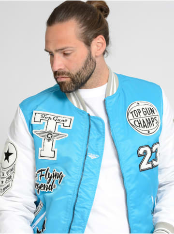 TOP GUN Bomberjacke TG22032 in light blue