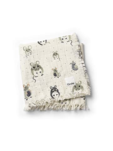 Elodie Details Soft Cotton  Decke - Forest mouse in Bunt 100 x 75cm
