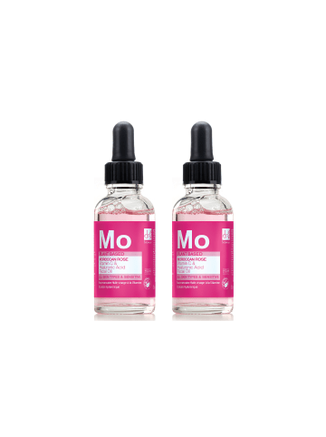 Dr Botanicals 2tlg Set. Set Marokkanische Rose Gesichtsöl, je 30ml 
