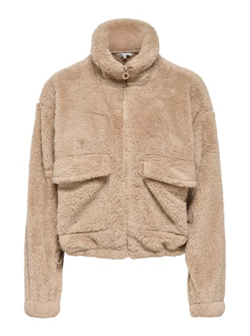 ONLY Teddyfell Jacke in Cuban Sand
