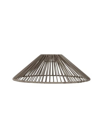 STAR Trading Outdoor Lampenschirm ,Vide' in Rattan-Optik, natur