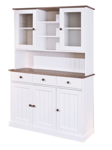 ebuy24 Sideboard Wright Weiß 131 x 45 cm
