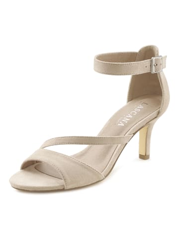 LASCANA Sandalette in beige