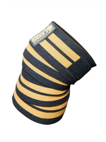 Gorilla Wear Knee Wraps - Schwarz/Gold