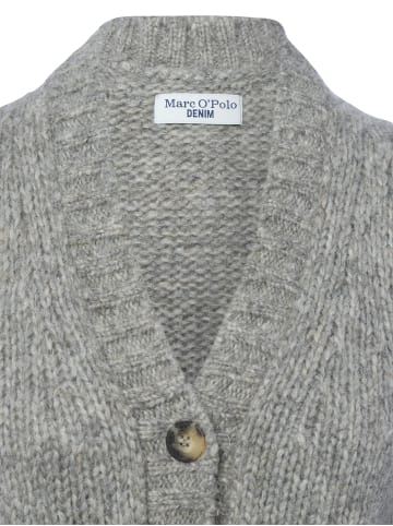 Marc O'Polo DENIM Strickweste in grau - 0001