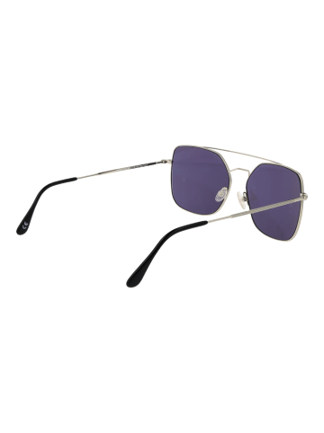 Andy Wolf Unisex Sonnenbrillen Quadrat Silber