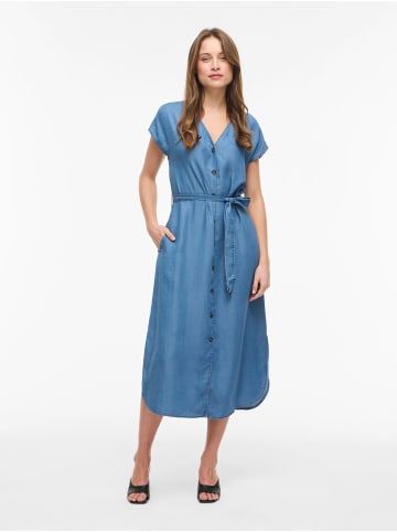 Vila Maxikleid in Medium Blue Denim