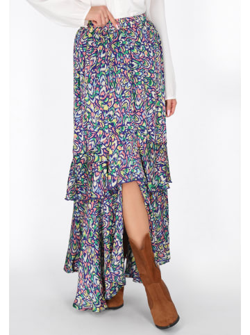 IZIA Skirt in green multicolor