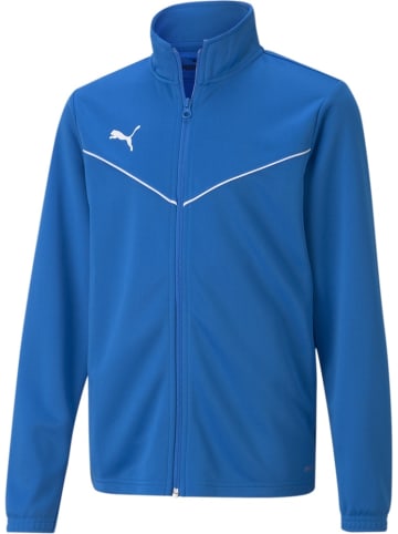 Puma Trainingsjacke "TeamRISE Training Poly Jacket Jr" in Blau