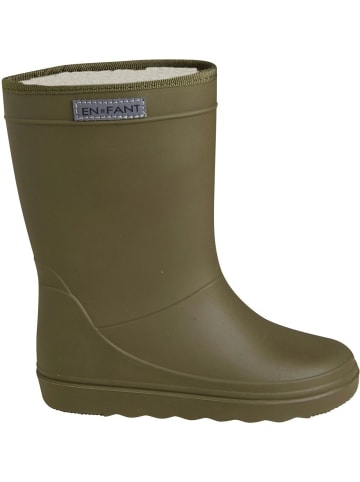 En Fant Kinder Winterschuhe "Thermo Boots Solid" in Grün