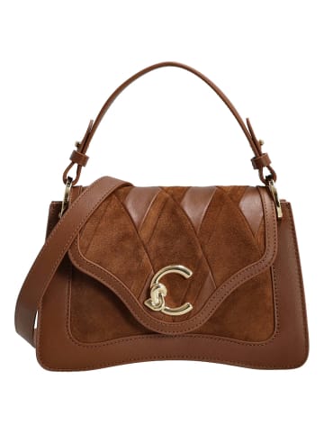 COCCINELLE C-Me N.GEO.PAT - Umhängetasche 24 cm (cognac/cognac) in cognac/cognac