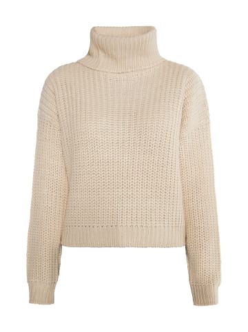 myMo Damen Strickpullover in Creme
