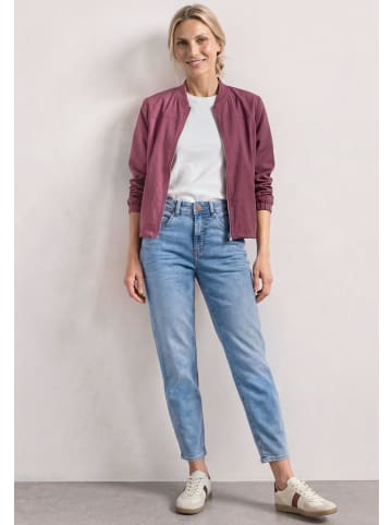 Street One High Waist Barrel Leg Jeans im Loose Fit in Light Blue Wash