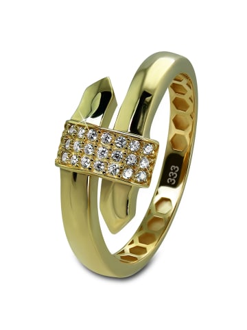 GoldDream Goldring 333 Gelbgold - 8 Karat, Glamour Größe 56 (17,8)