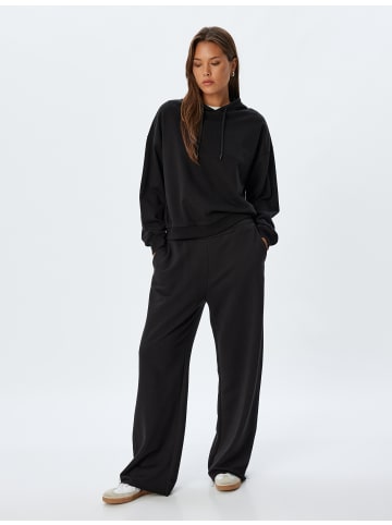 KOTON Sweatshirt in Schwarz