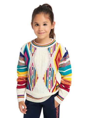 Carlo Colucci Strickpullover Carriero in Weiß